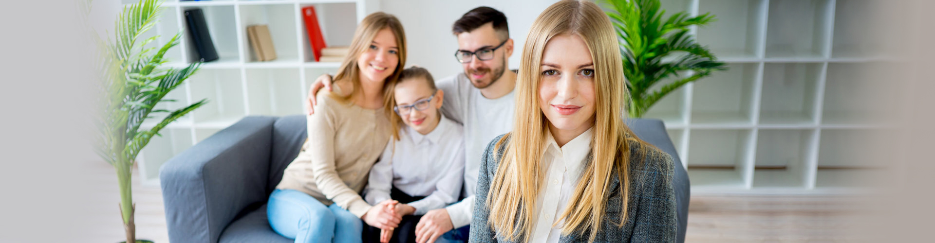 therapist and her clients